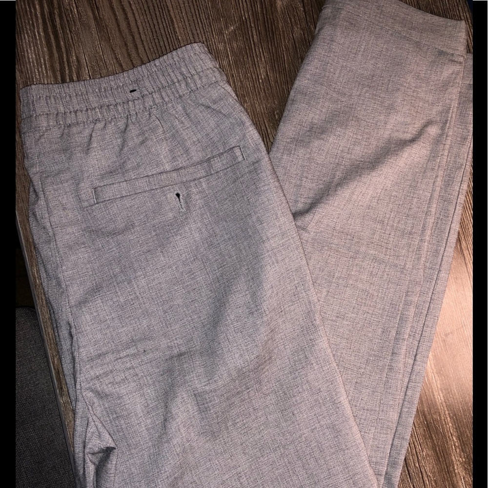 H&M Grey linen pants 🌱 Small
